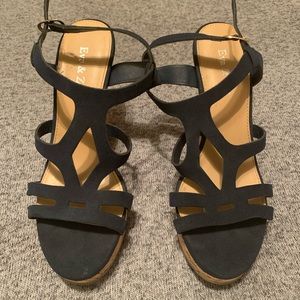 NEVER WORN Wedges - Size 7.5